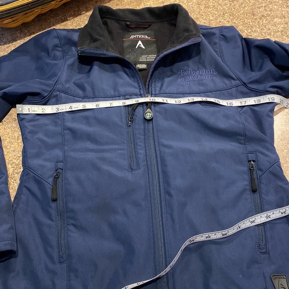 Antigua Bethel Inn Resort Maine Blue Cold Weather Water Resistant Jacket Small - Picture 7 of 17